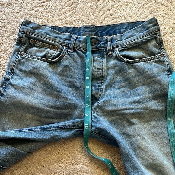 & Denim wide leg high button fly waist jeans - Picture 5 of 15